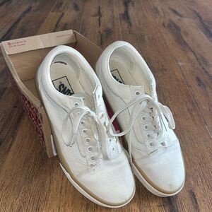 Off white Vans!